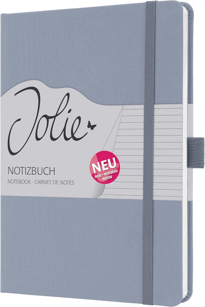SIGEL JN407 Jolie Notebook, Lined, Approx. A5, Lilac, hardcover, 192 Pages