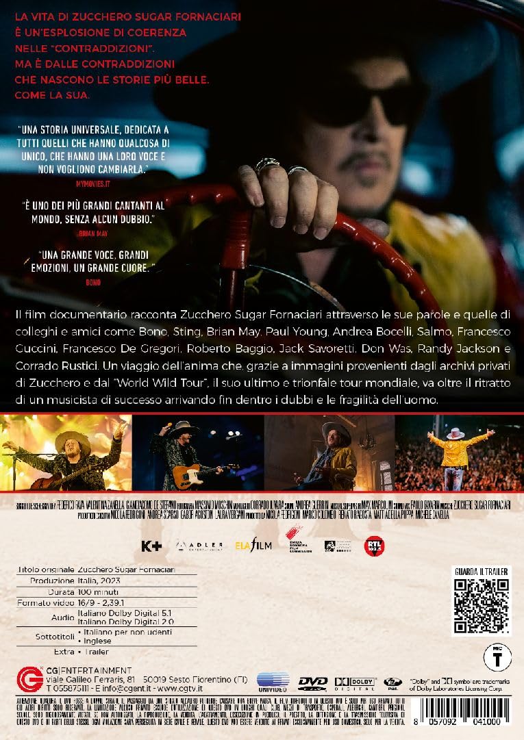 Zucchero - Sugar Fornaciari - (Italian Import)