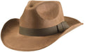 "ADVENTURER HAT" suedelook