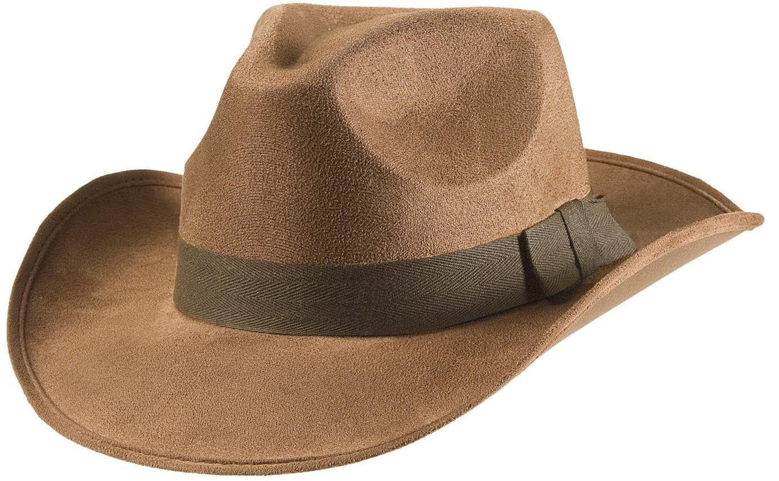 "ADVENTURER HAT" suedelook