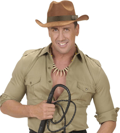 "ADVENTURER HAT" suedelook