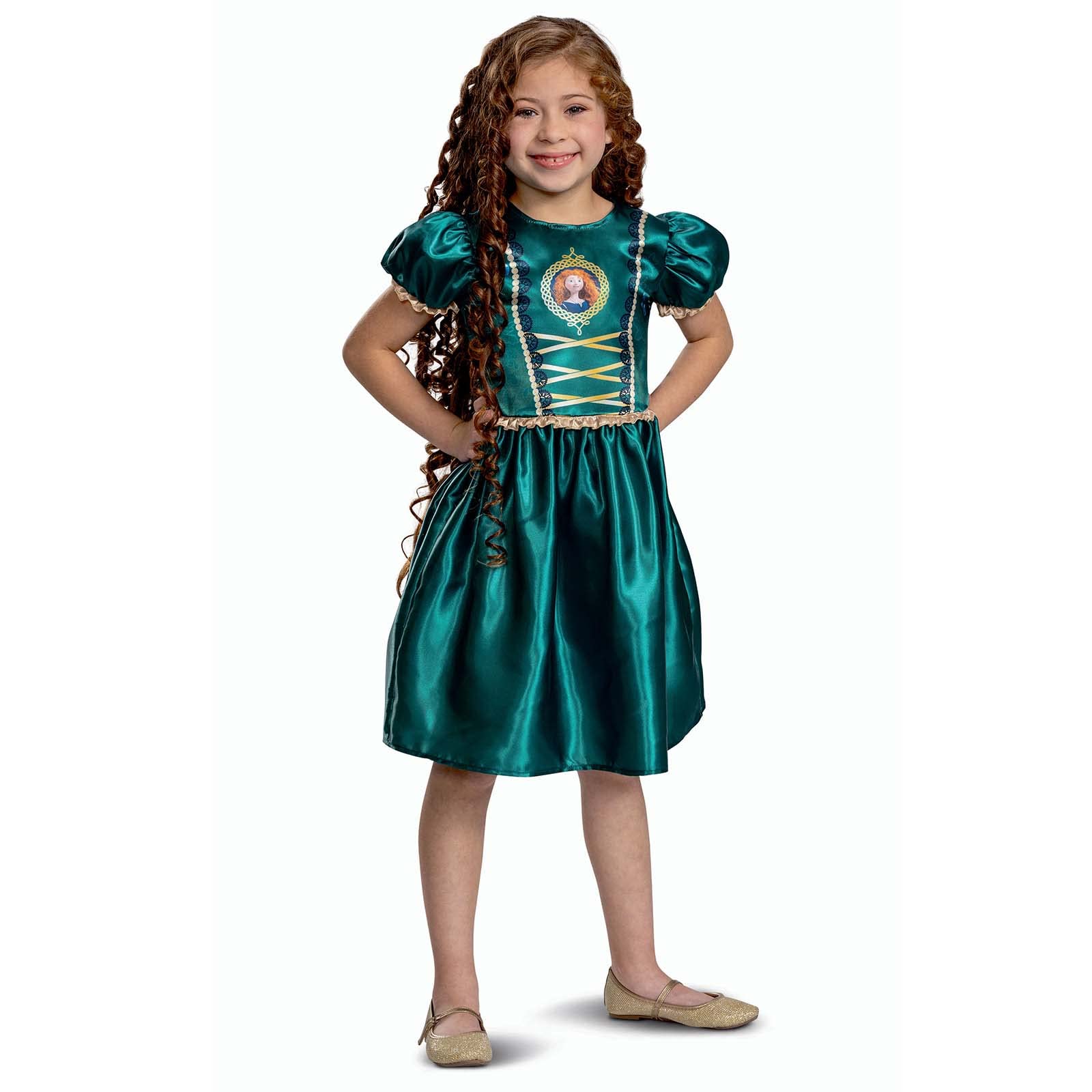 Disney Official Standard Merida Costume Kids, Princess Dress Up for Kids