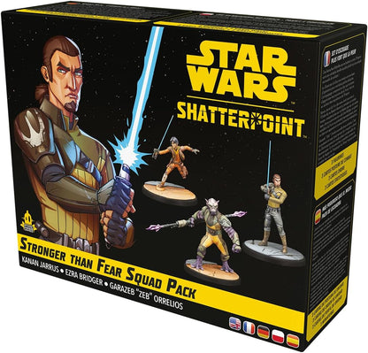 Atomic Mass Games | Star Wars Shatterpoint Stronger Than Fear Squad Pack | Expansión de Miniaturas | A Partir de 14 Años | para 2 Jugadores | 90 Min por Partida | Multilenguaje (Incluye Español