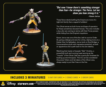 Atomic Mass Games | Star Wars Shatterpoint Stronger Than Fear Squad Pack | Expansión de Miniaturas | A Partir de 14 Años | para 2 Jugadores | 90 Min por Partida | Multilenguaje (Incluye Español