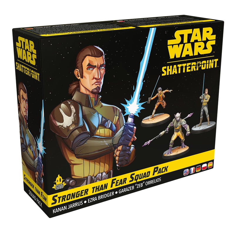 Atomic Mass Games | Star Wars Shatterpoint Stronger Than Fear Squad Pack | Expansión de Miniaturas | A Partir de 14 Años | para 2 Jugadores | 90 Min por Partida | Multilenguaje (Incluye Español