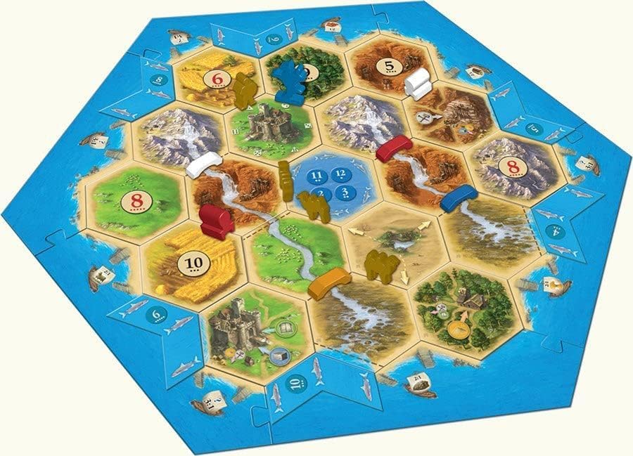 CATAN Traders and Barbarians, Board Game EXPANSION, Ages 10+, 3 - 4 Players, 60 Minutes Minutes Playing Time