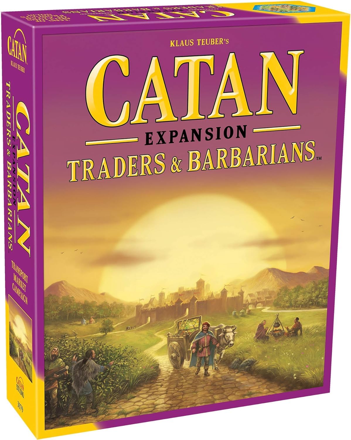 CATAN Traders and Barbarians, Board Game EXPANSION, Ages 10+, 3 - 4 Players, 60 Minutes Minutes Playing Time