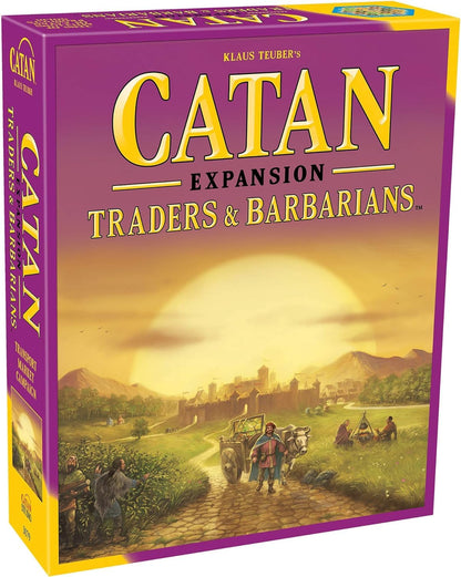 CATAN Traders and Barbarians, Board Game EXPANSION, Ages 10+, 3 - 4 Players, 60 Minutes Minutes Playing Time