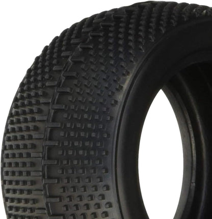 TAMIYA 300054186 Dual Block Rear Tyres 62/35 Kit, Pack of 2