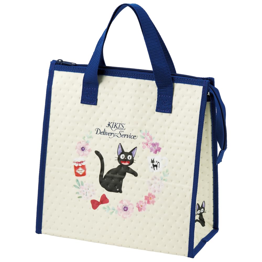 Skater FBC1-A Lunch Bag, Non-Woven Insulated Bag, Kiki's Delivery Service, French, Studio Ghibli