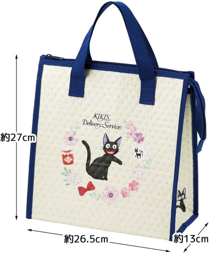 Skater FBC1-A Lunch Bag, Non-Woven Insulated Bag, Kiki's Delivery Service, French, Studio Ghibli