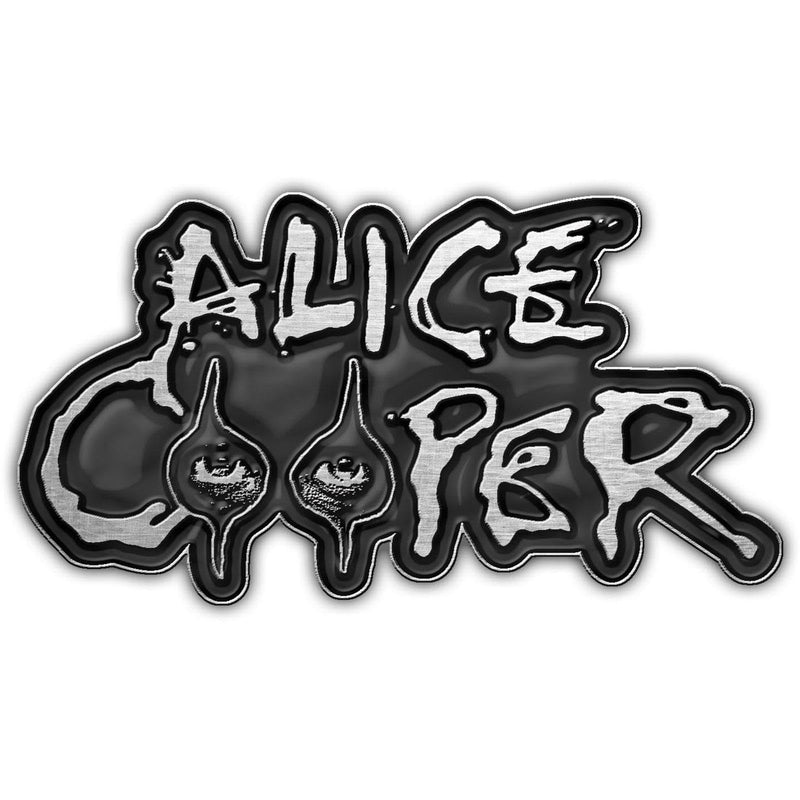 Alice Cooper logo pin badge, One Size, Metal, no gemstone