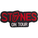 The Rolling Stones Standard Patch: On Tour Official Woven Patch