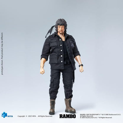 Hiya Toys Rambo: First Blood Part II – Rambo Exquisite Super Series 1:12 Scale PX Action Figure