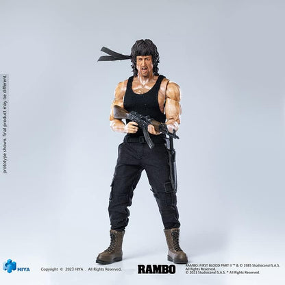 Hiya Toys Rambo: First Blood Part II – Rambo Exquisite Super Series 1:12 Scale PX Action Figure
