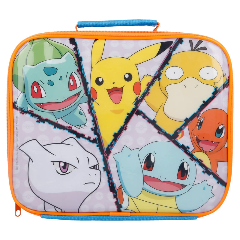 Stor Rectangular Insulated Bag Pokemon Distorsion Lunch Bag, Youth Unisex, Multi-Colour, One Size