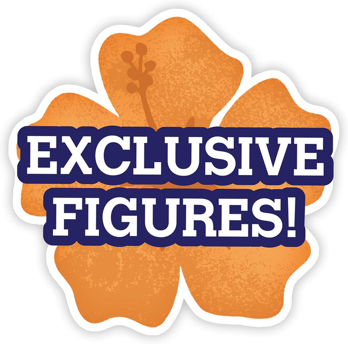 Just Play Disney Giant Stitch pluche dier in een verrassingscapsule, 8 accessoires, figuur 22,9 cm hoog, speelgoed voor kinderen vanaf 3 jaar