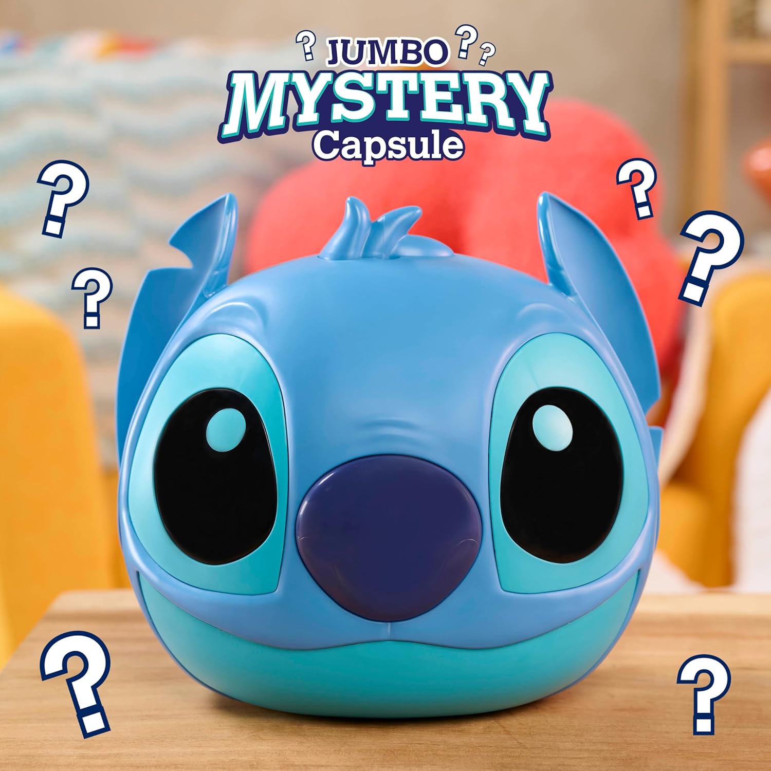 Just Play Disney Stitch Jumbo Mystery Capsule, Kids Toys for Ages 3 Up