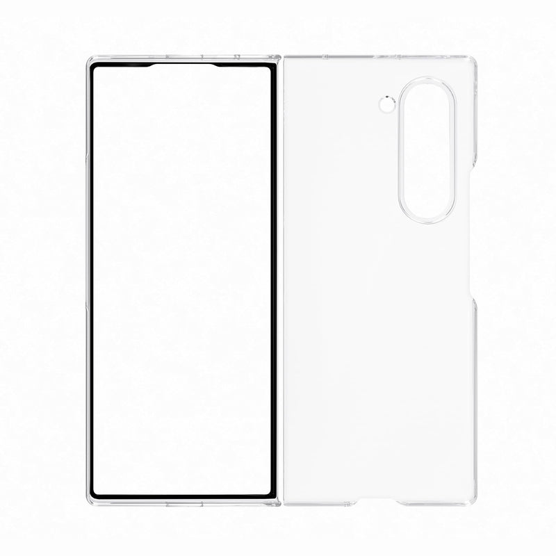 Clear Case SMAPP Custodia Trasparente per Galaxy Z Fold6, Trasparente