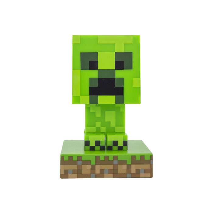 Paladone Lampada Minecraft, Creeper Icon Light, 11 cm