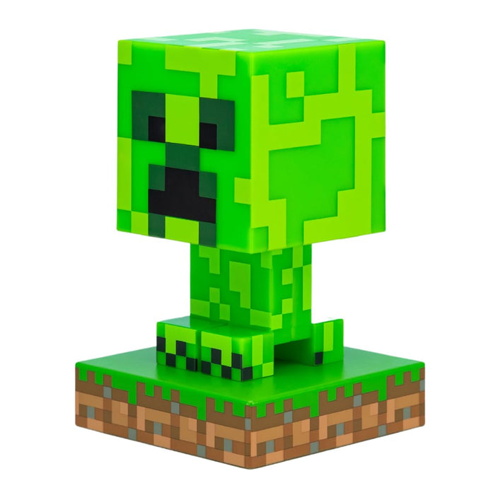 Paladone Lampada Minecraft, Creeper Icon Light, 11 cm