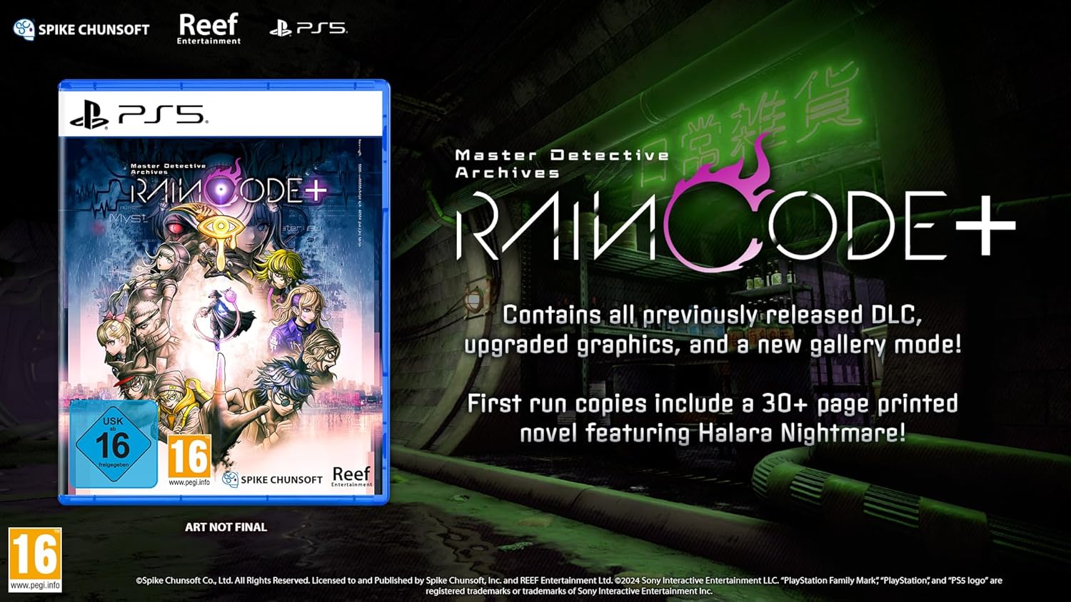 Master Detective Archives: RAIN CODE Plus Standard Edition (PS5