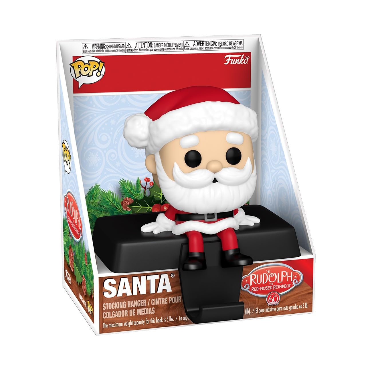 Edge-Sitter: Rudolph - Santa Claus - Collectable Vinyl Figure - Gift Idea - Official Merchandise - Toys for Kids & Adults - Movies Fans - Model Figure for Collectors and Display