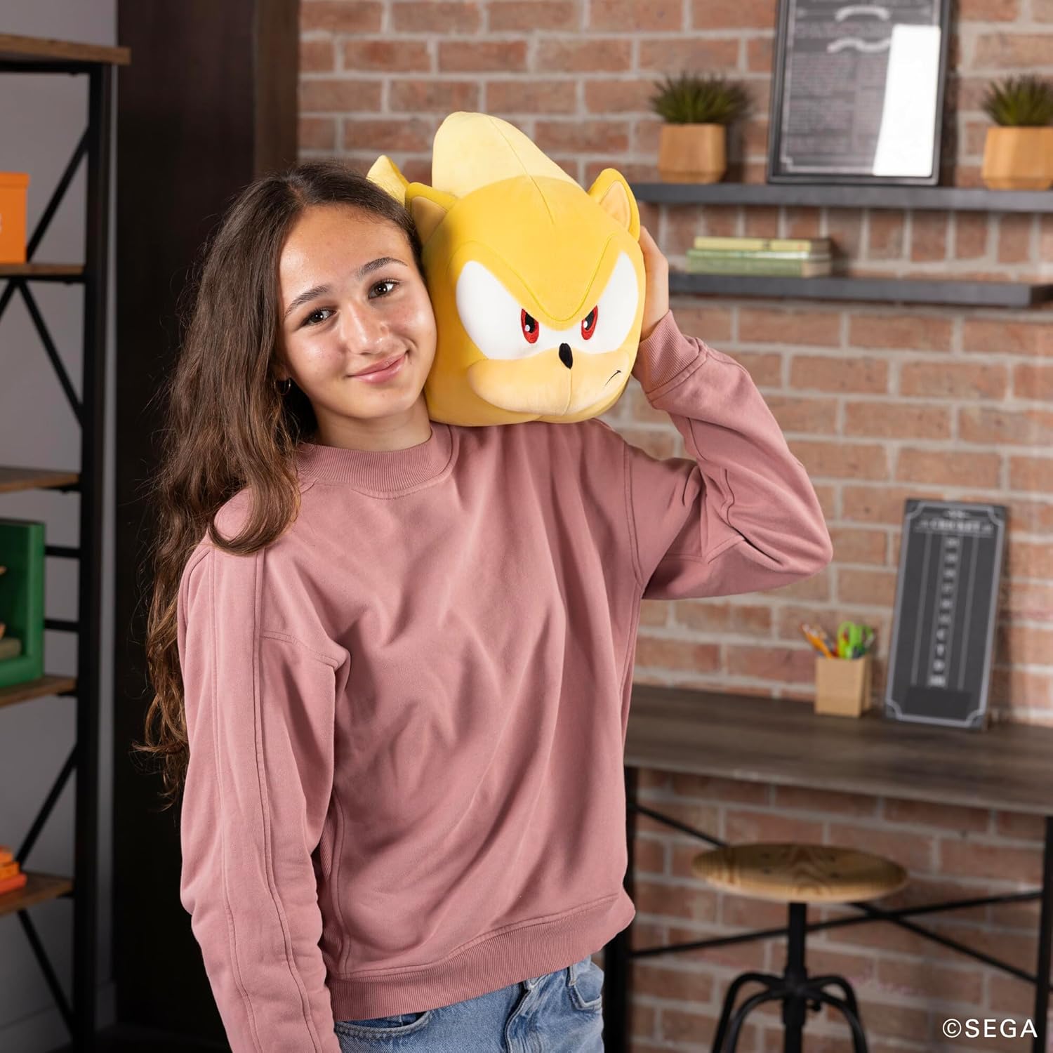 Mocchi Mocchi Super Sonic Mega Plush