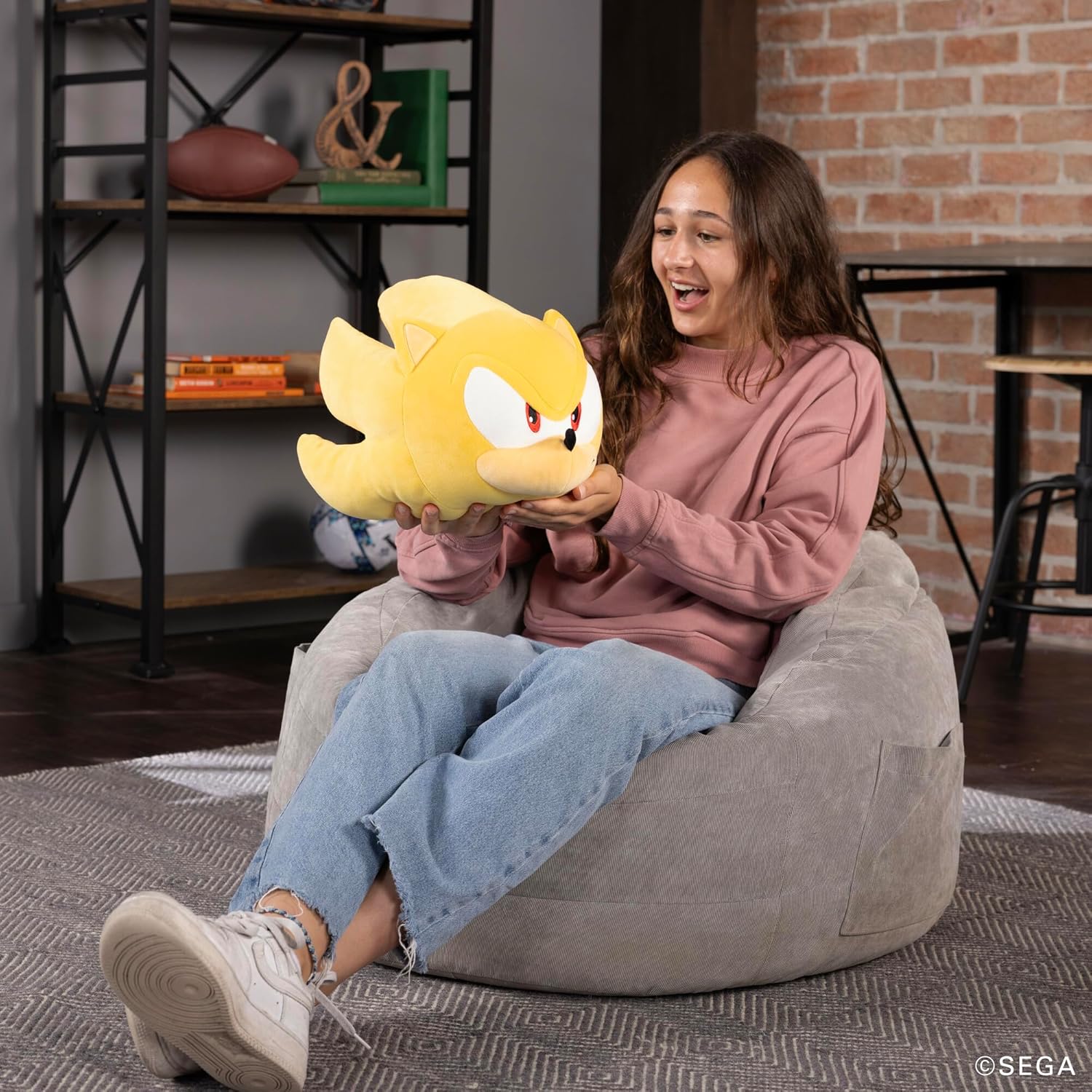 Mocchi Mocchi Super Sonic Mega Plush
