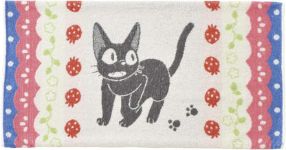 Kiki die kleine Hexe Kissenbezug Jiji, Erdbeeren, 34 x 64 cm