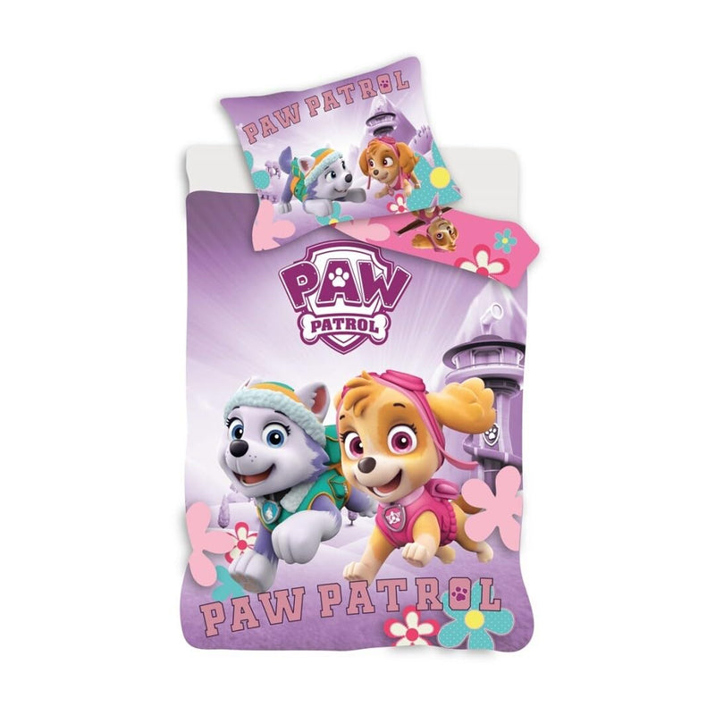 Dekbedovertrek PAW Patrol Sky & Everest 140x200cm