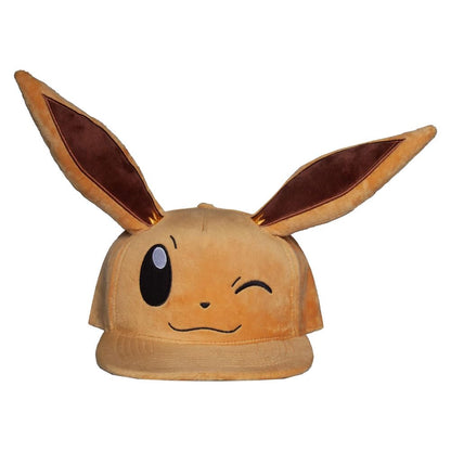 Difuzed Pokemon Winking Eevee Novelty Baseball Cap One Size Brown