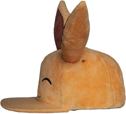 Difuzed Pokemon Winking Eevee Novelty Baseball Cap One Size Brown