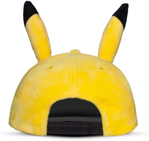Pokémon Happy Pikachu Unisex Cap Yellow Fan Merch, Films, Gaming, Nintendo, Pikachu, TV Series