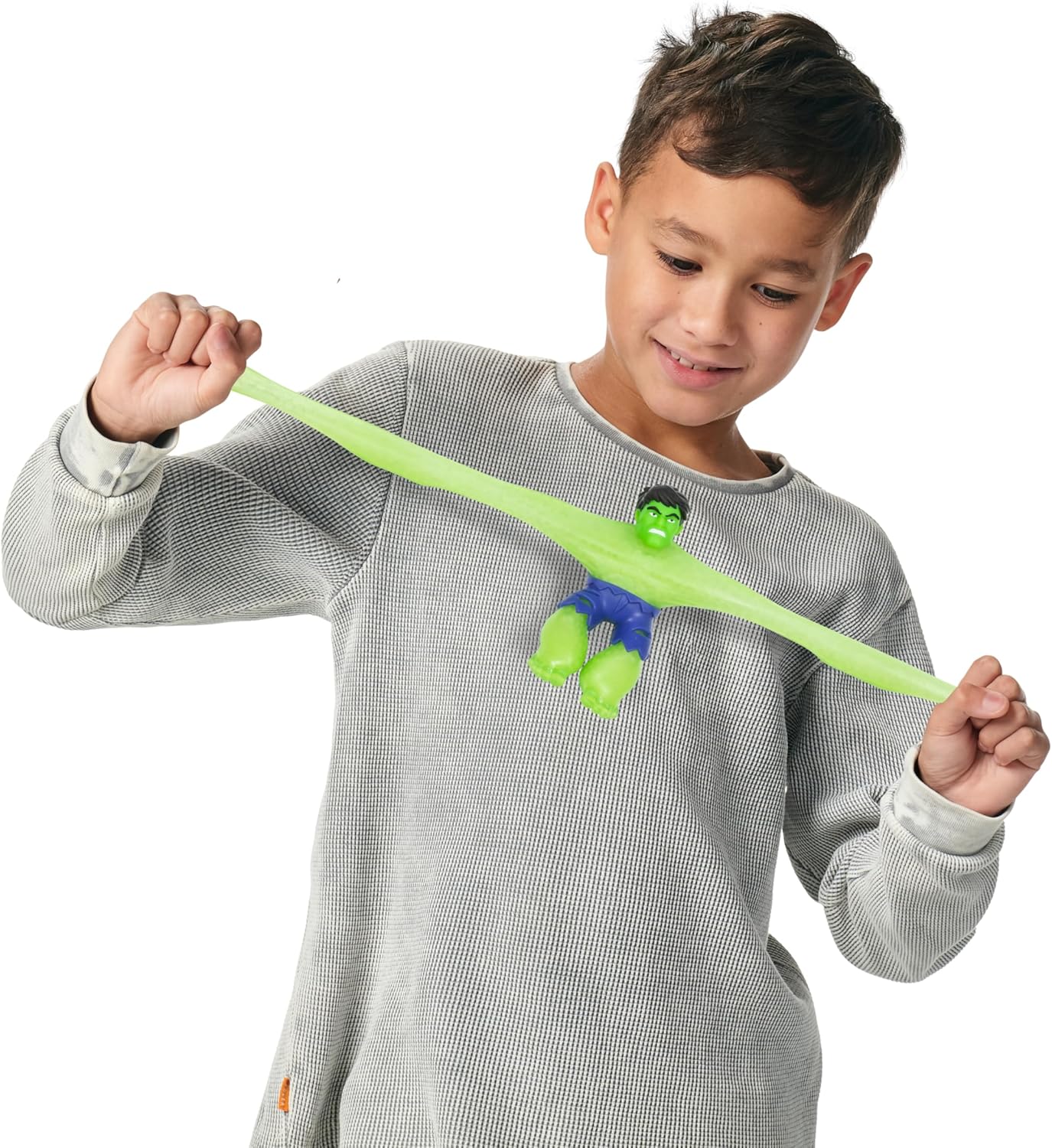 Hulk Glow Surge 11cm - HERoeS OF GOO JIT ZU - MARVEL - Figurine lumineuse et extensible