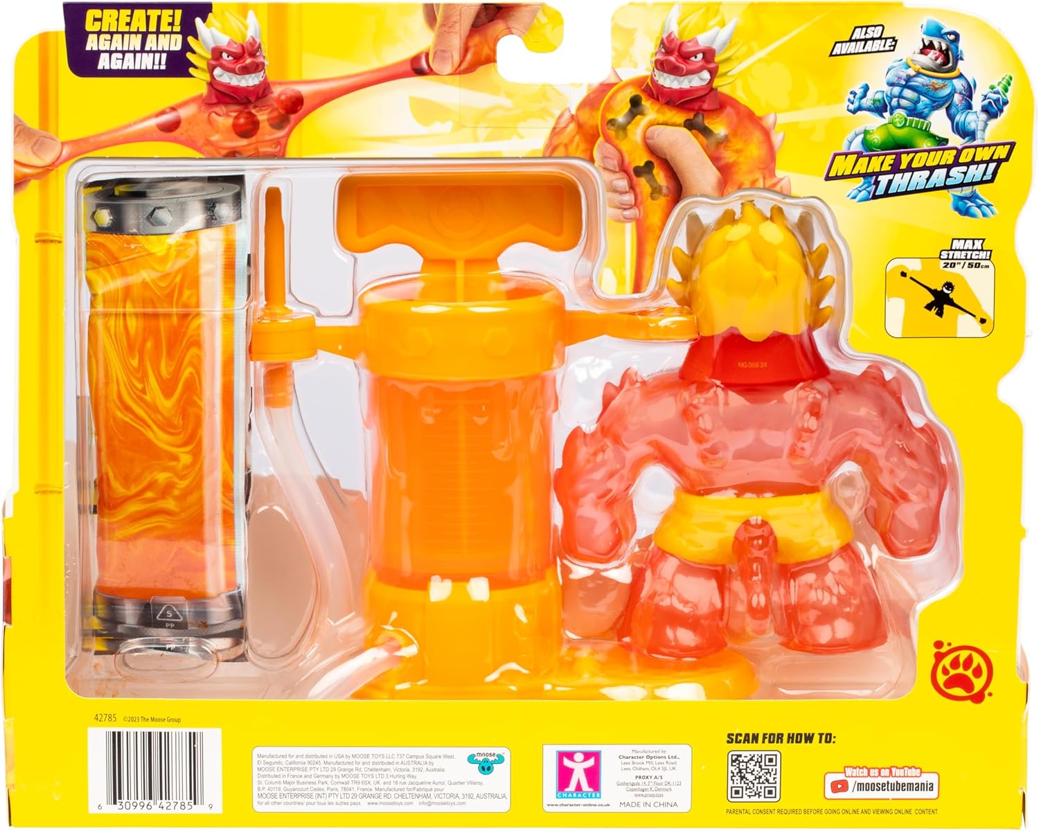 Heroes of Goo Jit Zu - Hero Creator Blazagon & Trash - DIY Action figure for children 4+