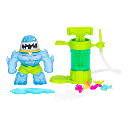 Heroes of Goo Jit Zu Hero Creator Thrash mit 3 einzigartigen GOO-Füllungen, mischen, füllen und erstellen Sie Ihre eigene Dehnbare Actionfigur, Spielen Sie Immer Wieder