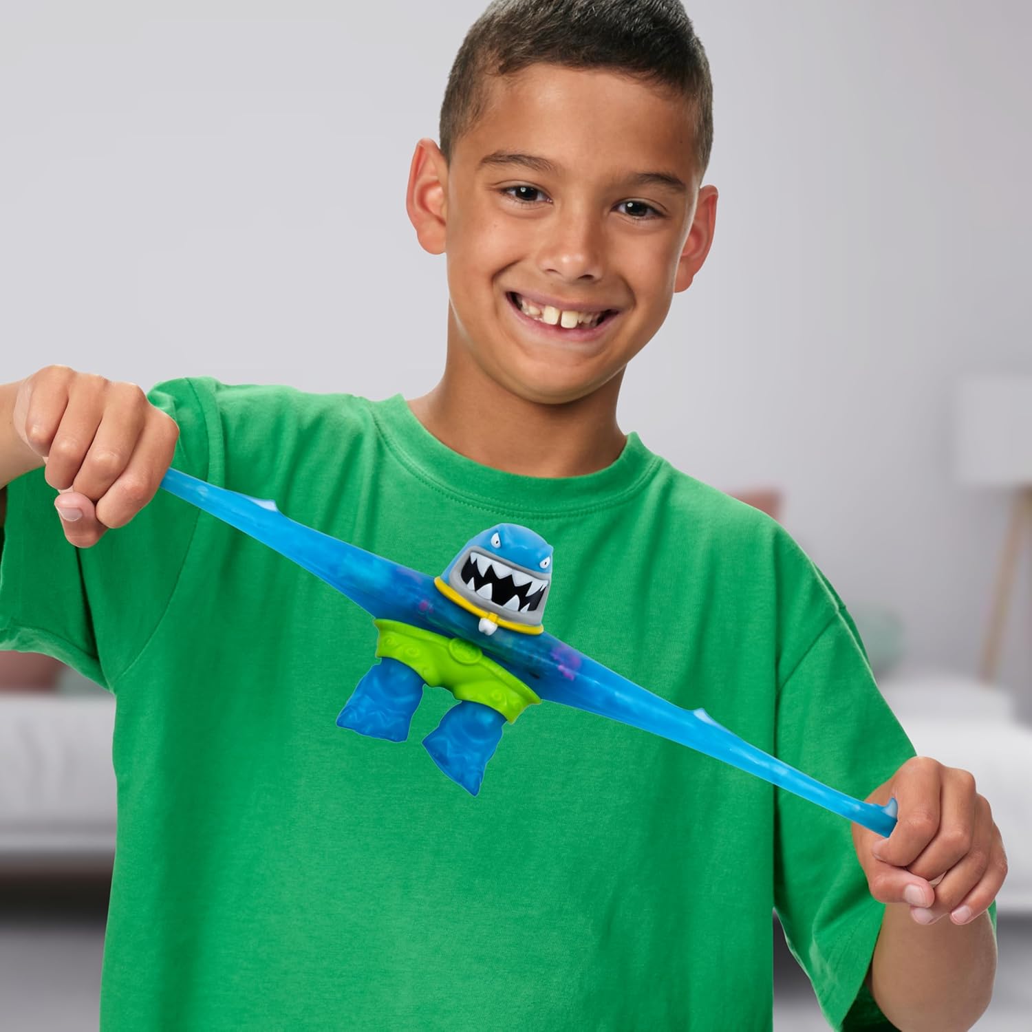 Heroes of Goo Jit Zu Hero Creator Thrash mit 3 einzigartigen GOO-Füllungen, mischen, füllen und erstellen Sie Ihre eigene Dehnbare Actionfigur, Spielen Sie Immer Wieder