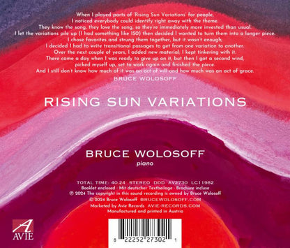 Bruce Wolosoff: Rising Sun Variations