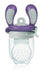 KIDSME Food Feeder Single Pack (Maat: L) - Plum (Tri-Fold Silicone Sac) Blister Card