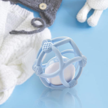 Kidsme - Silicone Teething Ball - Blue (Kids9672S)