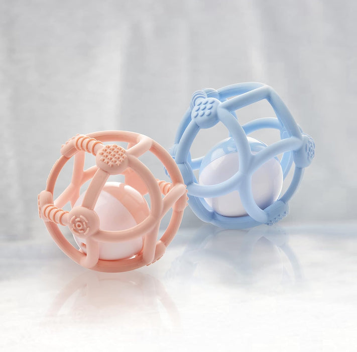 Kidsme - Silicone Teething Ball - Blue (Kids9672S)
