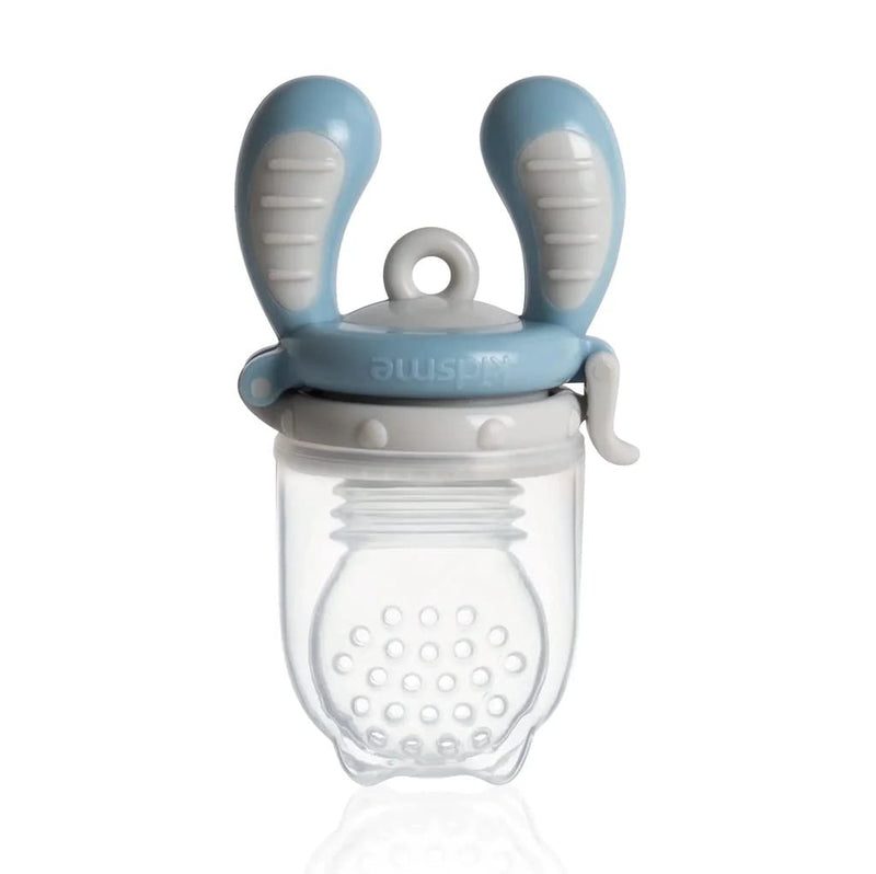 Kidsme Food Feeder Single Pack (Size: L) for baby boy (from 6 months and above)- Azure