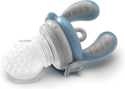 Kidsme Food Feeder Single Pack(Size:M) for baby boy - (from 4 months and above)- Azure