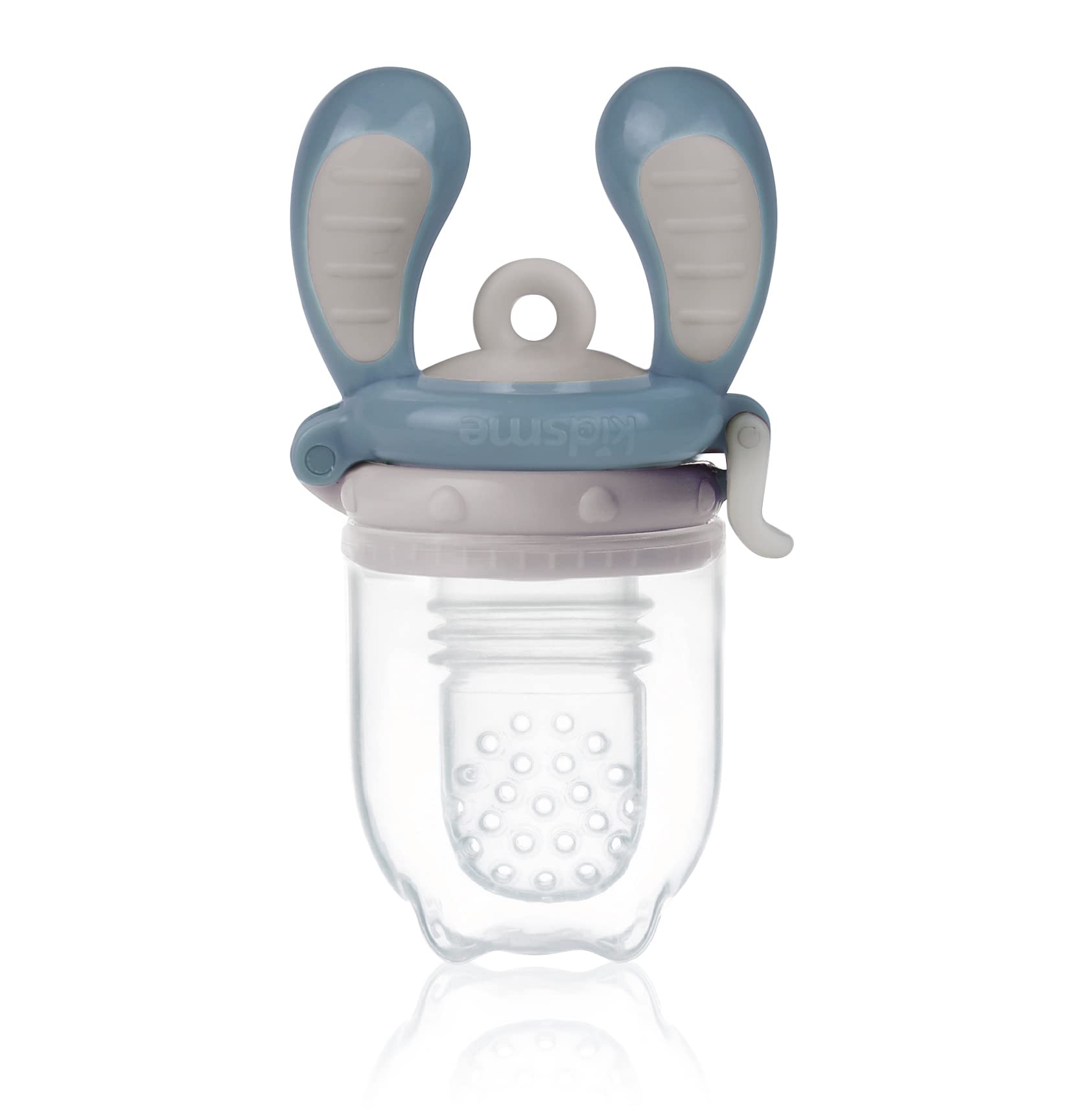 Kidsme Food Feeder Single Pack(Size:M) for baby boy - (from 4 months and above)- Azure
