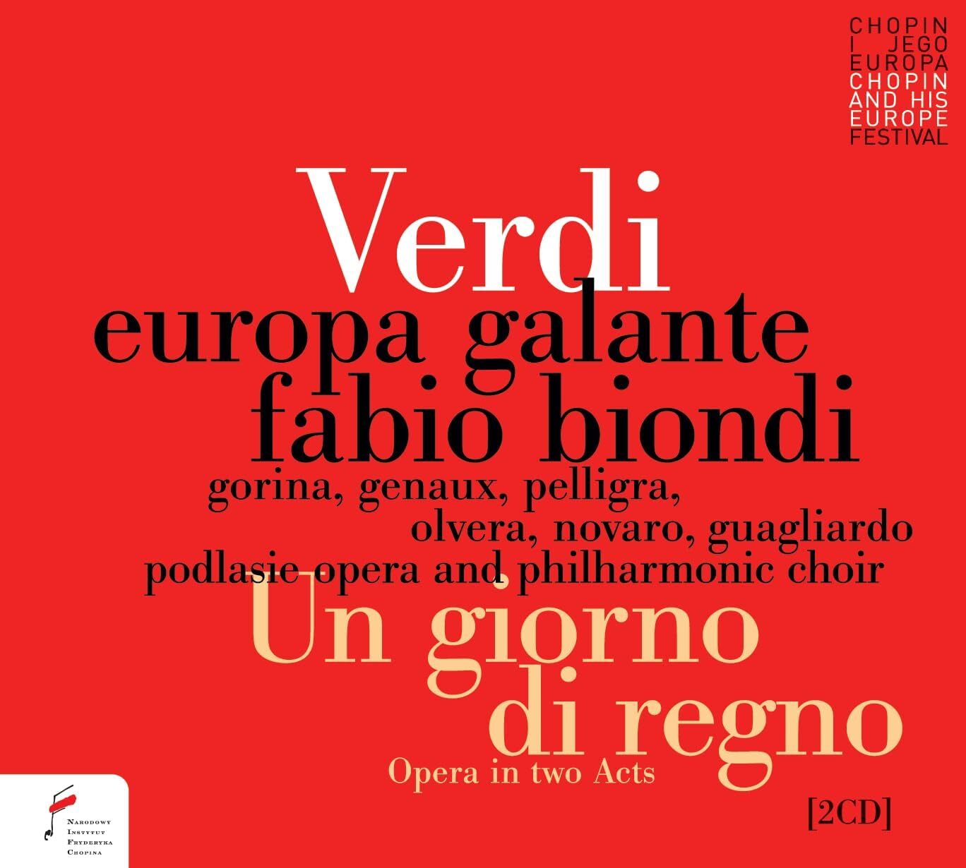 Verdi: Un Giorno Di Regno: Opera in Two Acts