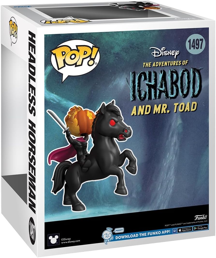 Funko Pop! Rides Deluxe: SH – Headless Horseman - the Legend Of Sleepy Hollow 1949 - Collectable Vinyl Figure - Gift Idea - Official Merchandise - Toys for Kids & Adults - Movies Fans