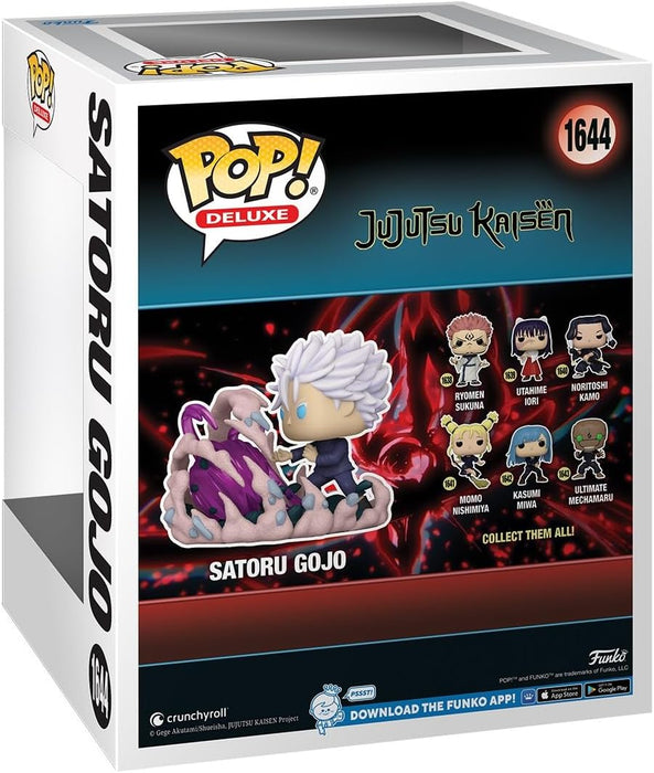 Funko Pop! Deluxe: JJK - Satoru Gojo - (HT: Purple) - Jujutsu Kaisen - Collectable Vinyl Figure - Gift Idea - Official Merchandise - Toys for Kids & Adults - Anime Fans - Model Figure for Collectors