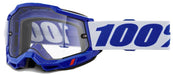 100% Accuri 2 Enduro Moto Goggles Blue / Clear Lens