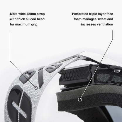 100% Unisex Armega Goggle (1er Pack)